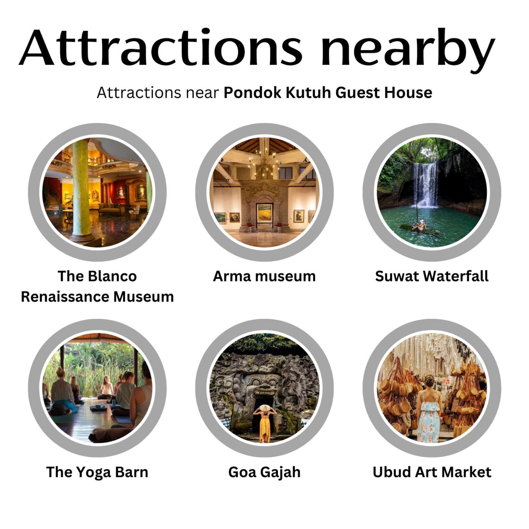Pondok Kutuh Guest House Ubud  Ngoại thất bức ảnh